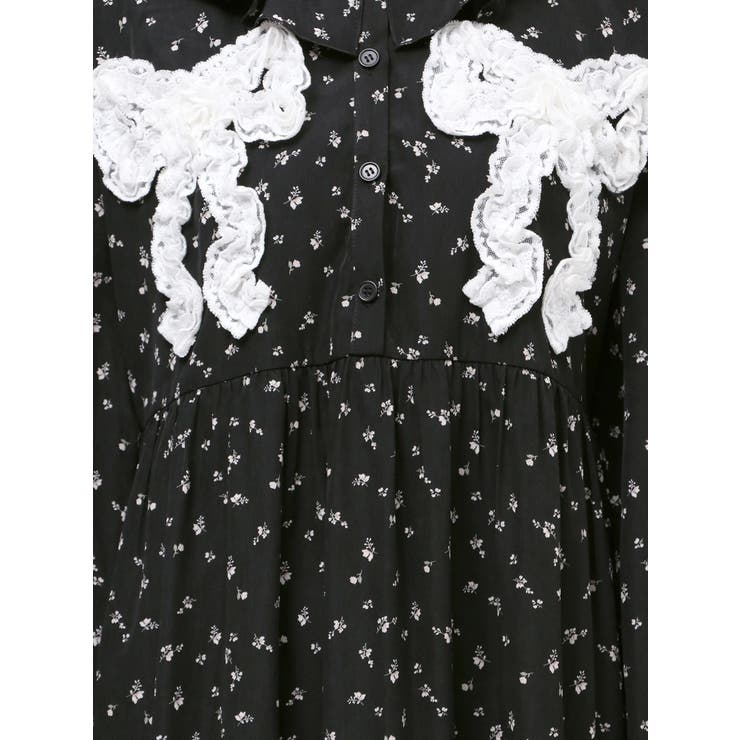 flowerフリルリボンワンピース | merry jenny | 詳細画像34 