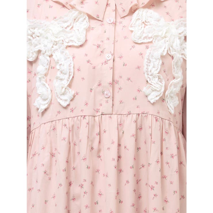 flowerフリルリボンワンピース | merry jenny | 詳細画像35 