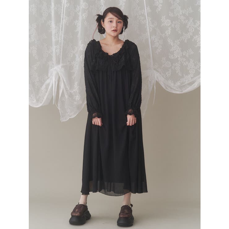 flowerレースシアーボレロ[品番：MKSW0061875]｜merry jenny