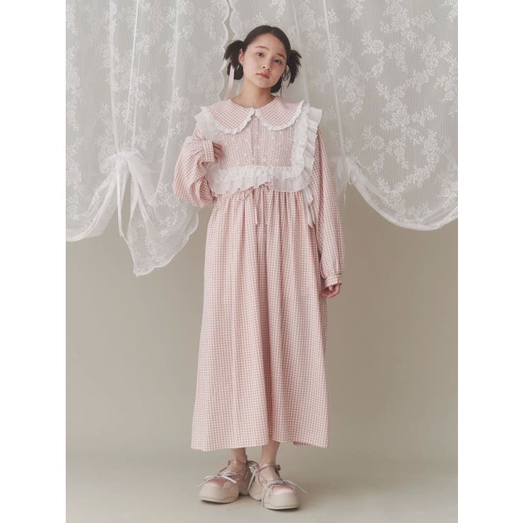 flowerスパンコールカラー[品番：MKSW0062576]｜merry jenny