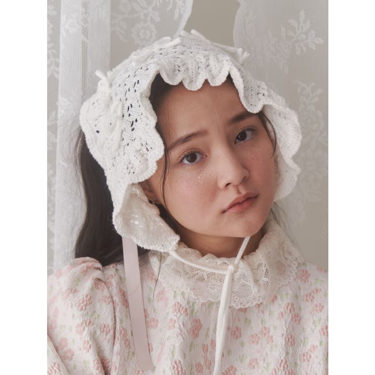 merry jenny レース ヘッドドレス merry jenny カチューシャ ribbon lace headdress / リボン