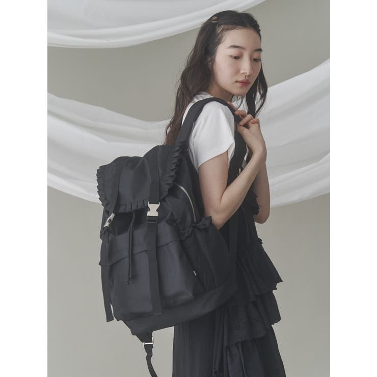 フリルバックパック[品番：MKSW0061439]｜merry jenny（メリージェ二ー