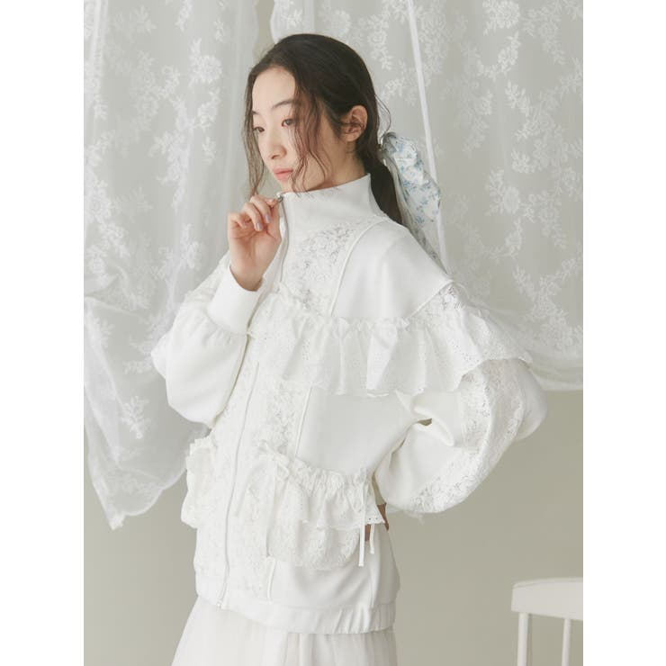 レーストラックジャケット[品番：MKSW0062579]｜merry jenny