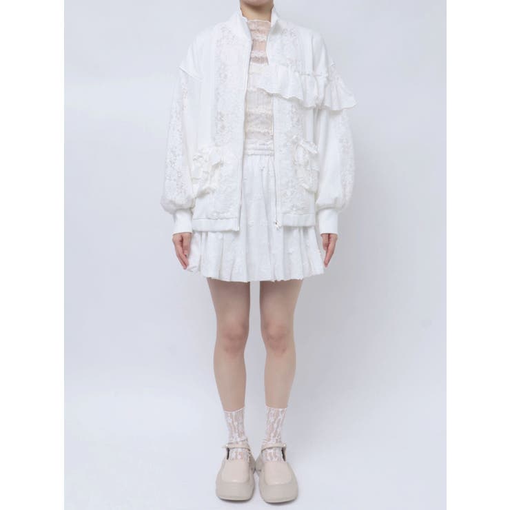 レーストラックジャケット[品番：MKSW0062579]｜merry jenny