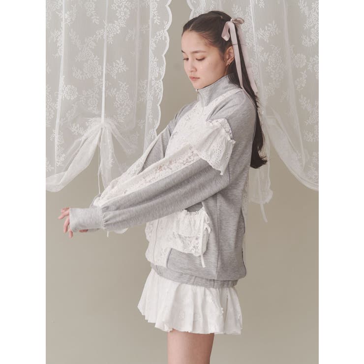 レーストラックジャケット[品番：MKSW0062579]｜merry jenny