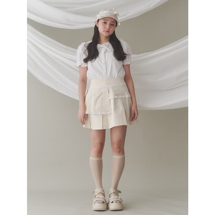 チュールパフブラウス | merry jenny | 詳細画像30 