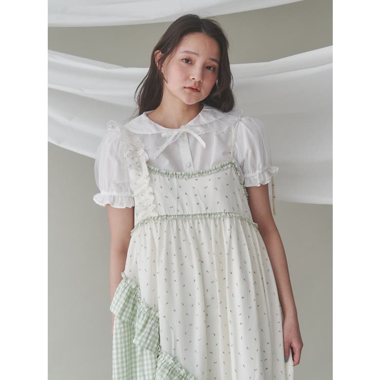 チュールパフブラウス | merry jenny | 詳細画像32 