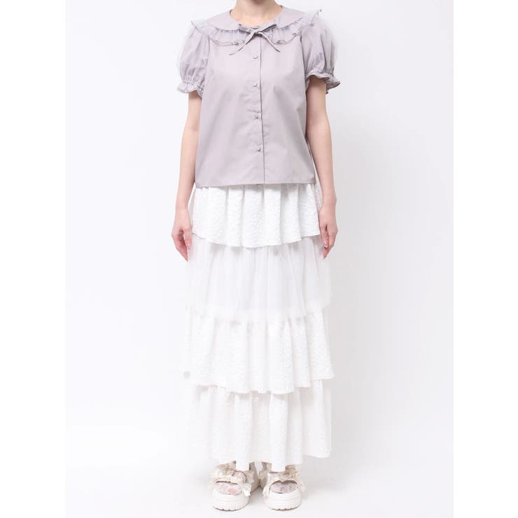 チュールパフブラウス | merry jenny | 詳細画像44 