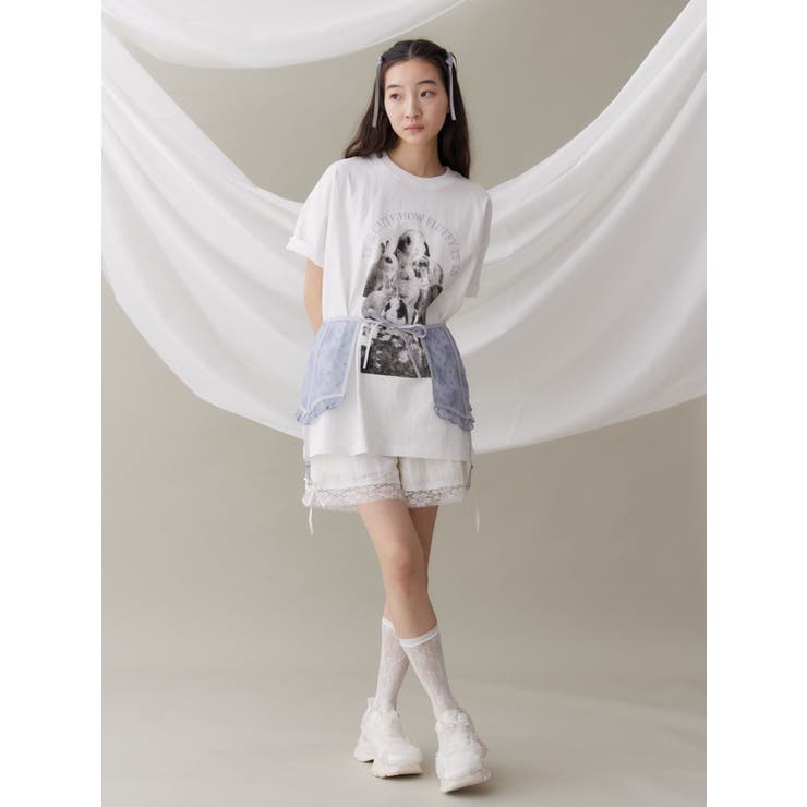 デコラティブレースショートパンツ | merry jenny | 詳細画像16 