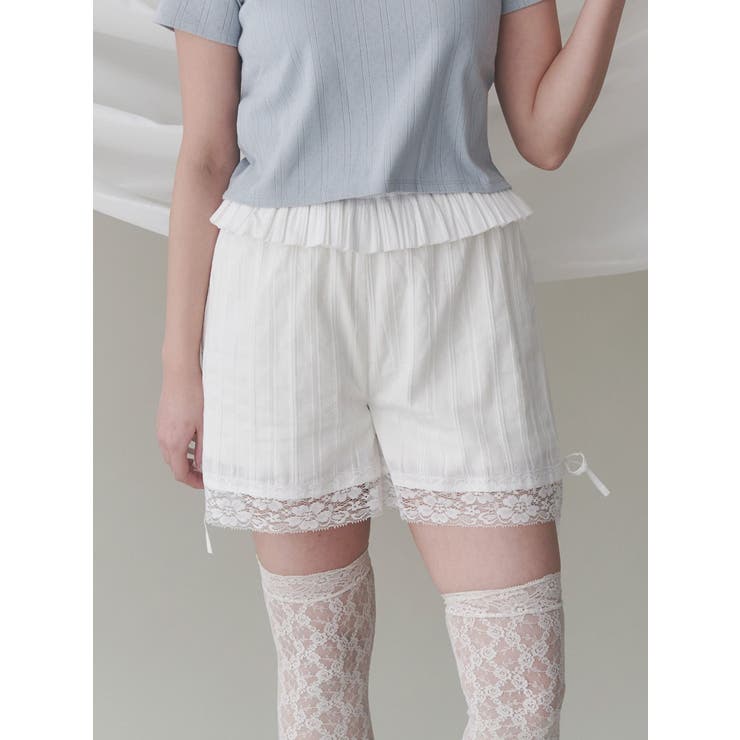 デコラティブレースショートパンツ | merry jenny | 詳細画像2 