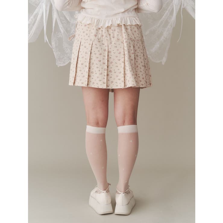 flowerリボンプリーツミニスカート | merry jenny | 詳細画像11 