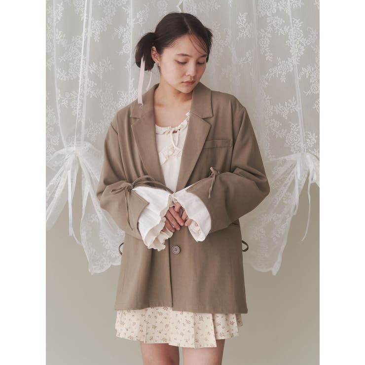 flowerリボンプリーツミニスカート | merry jenny | 詳細画像16 