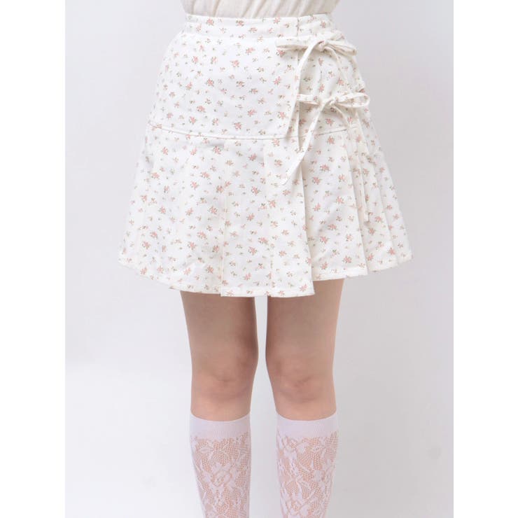 flowerリボンプリーツミニスカート | merry jenny | 詳細画像23 