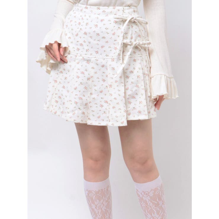 flowerリボンプリーツミニスカート | merry jenny | 詳細画像33 