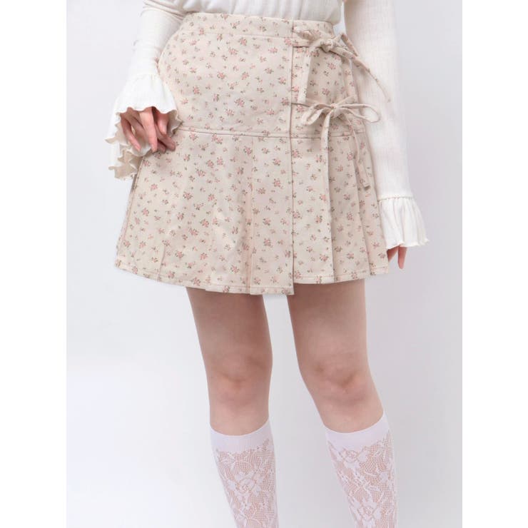 flowerリボンプリーツミニスカート | merry jenny | 詳細画像34 