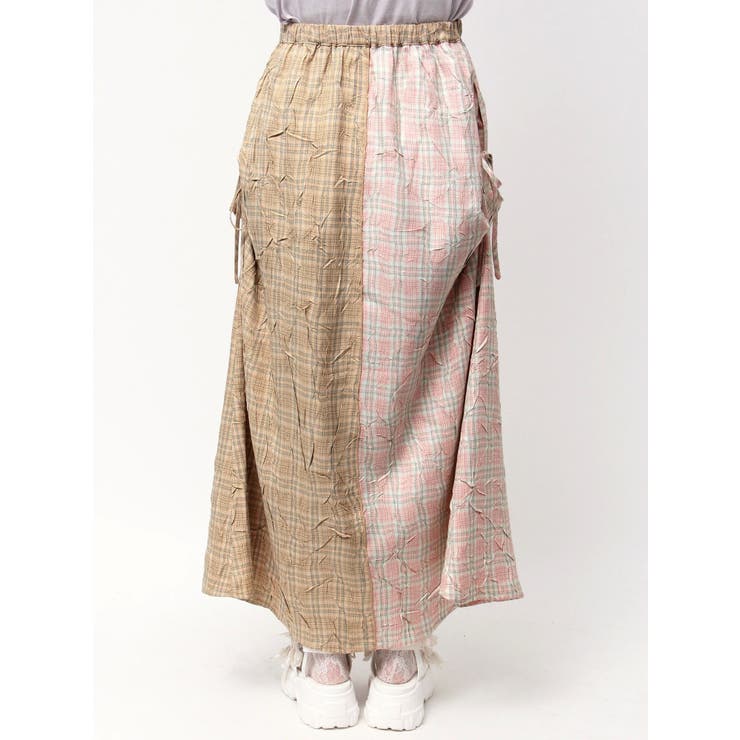 check×checkリボンギャザースカート | merry jenny | 詳細画像23 