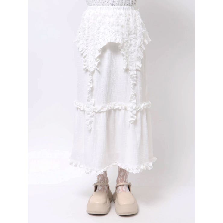ガーターフリルスカート | merry jenny | 詳細画像18 