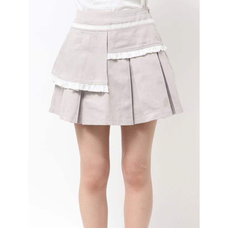 フリルレイヤードプリーツスカート | merry jenny | 詳細画像17 