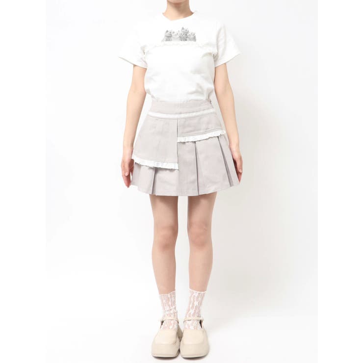 フリルレイヤードプリーツスカート | merry jenny | 詳細画像23 