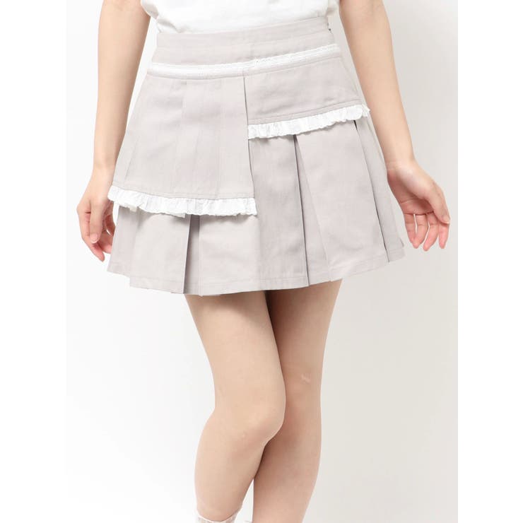 フリルレイヤードプリーツスカート | merry jenny | 詳細画像45 