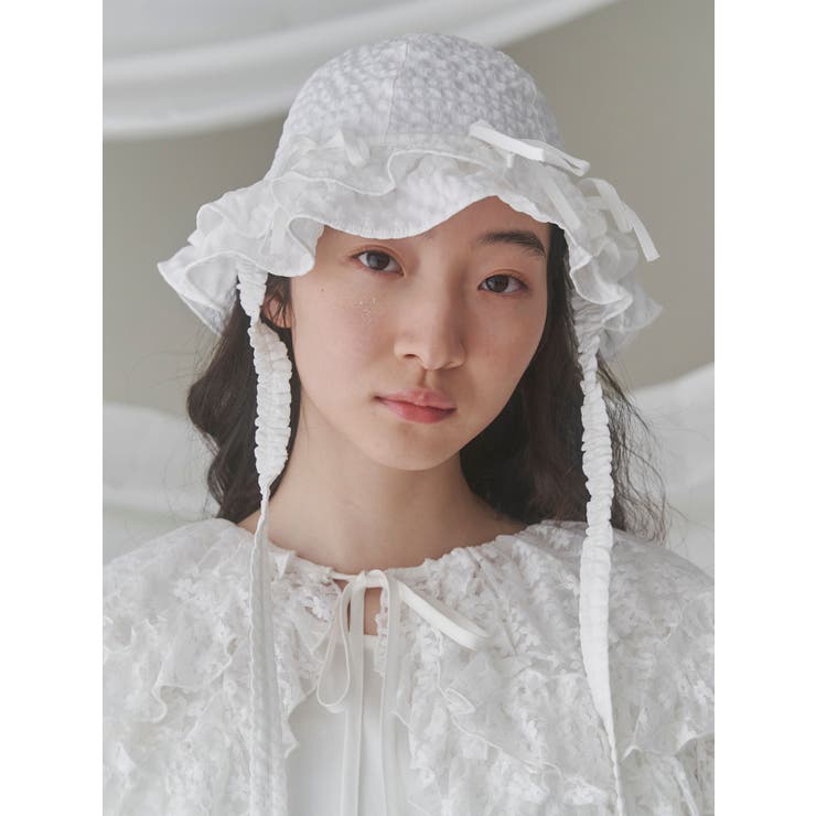ヘアアクセサリー Merry Jenny ribbon lace headdress メリージェニー merry jenny ribbon lace headdress （ブラック