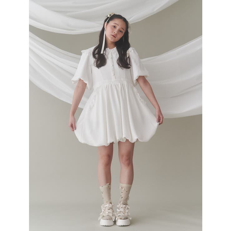 靴 merry jenny ribbon ribbon sandal ribbon ribbonベルクロサンダル[品番：MKSW0063422]｜merry