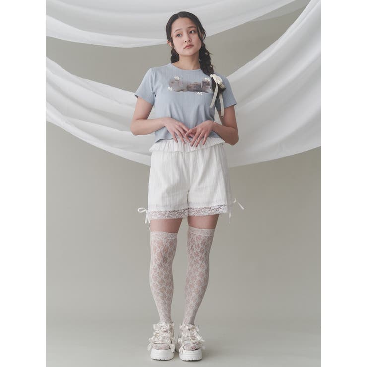 ラビットribbon Tシャツ | merry jenny | 詳細画像16 