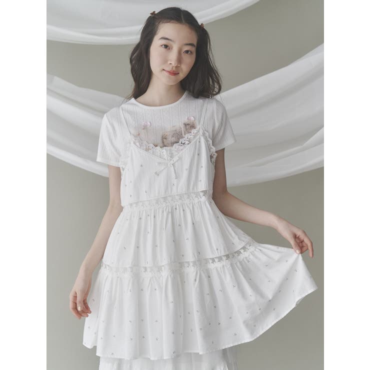 ラビットribbon Tシャツ | merry jenny | 詳細画像17 