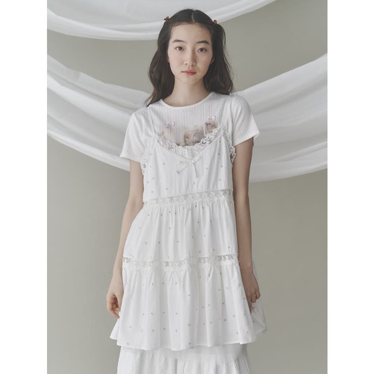 ラビットribbon Tシャツ | merry jenny | 詳細画像18 