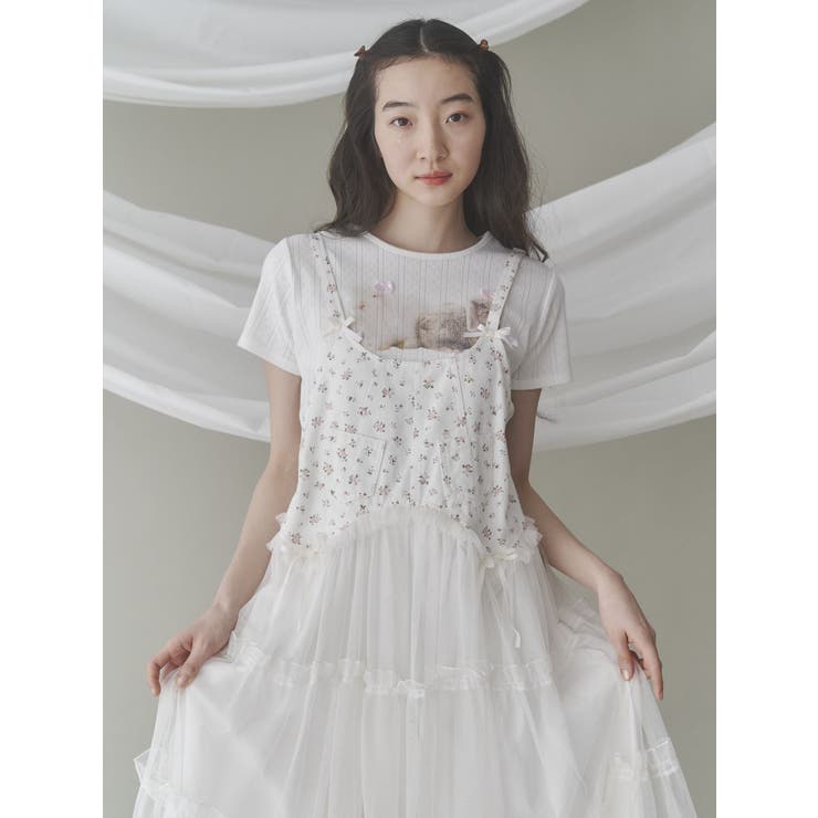 ラビットribbon Tシャツ | merry jenny | 詳細画像20 