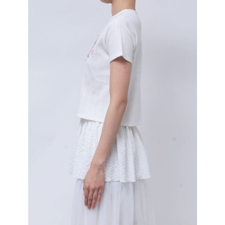 ラビットribbon Tシャツ | merry jenny | 詳細画像23 