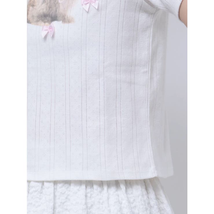ラビットribbon Tシャツ | merry jenny | 詳細画像27 