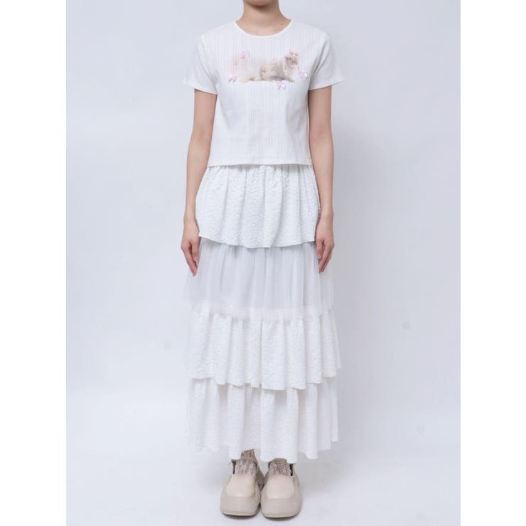 ラビットribbon Tシャツ | merry jenny | 詳細画像29 