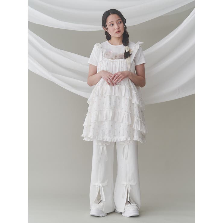 ラビットribbon Tシャツ | merry jenny | 詳細画像6 