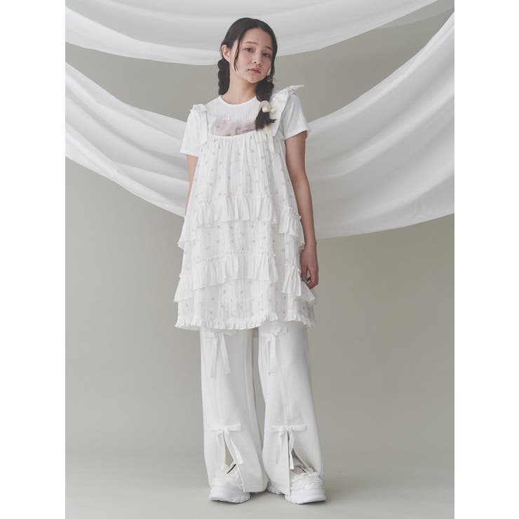 ラビットribbon Tシャツ | merry jenny | 詳細画像7 