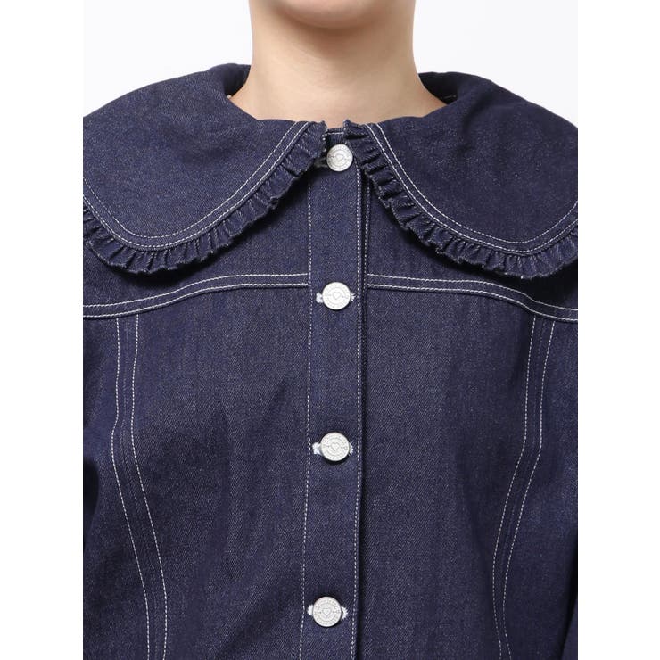 Bigリボンデニムジャケット | merry jenny | 詳細画像22 