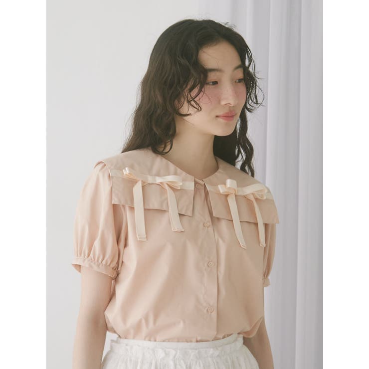 リボンカラーブラウス | merry jenny | 詳細画像10 