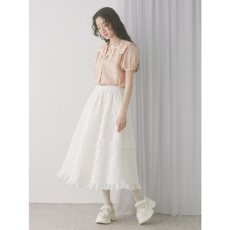 リボンカラーブラウス | merry jenny | 詳細画像13 