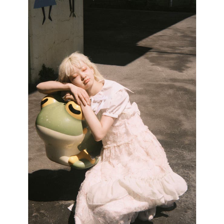 リボンカラーブラウス | merry jenny | 詳細画像4 