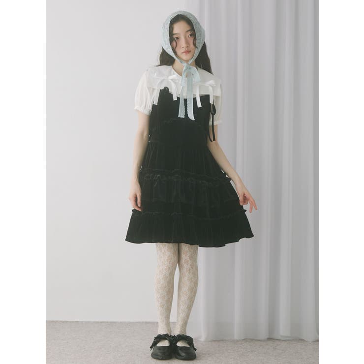 リボンカラーブラウス | merry jenny | 詳細画像7 