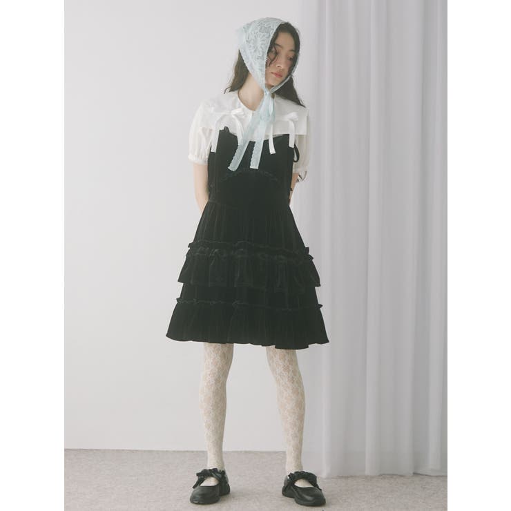 リボンカラーブラウス | merry jenny | 詳細画像8 