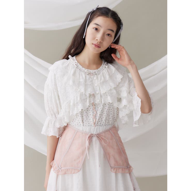 スカラップfrillボレロ | merry jenny | 詳細画像11 