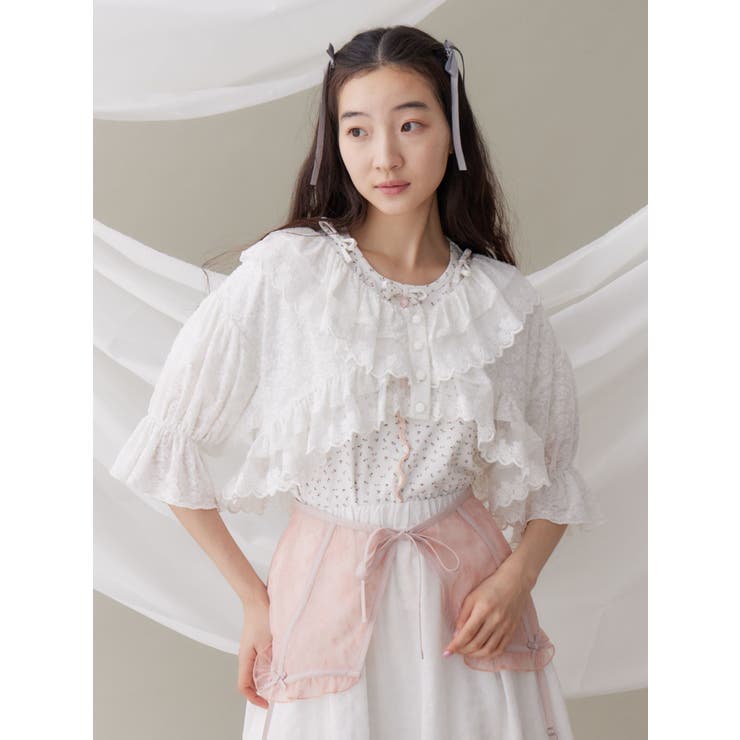 スカラップfrillボレロ | merry jenny | 詳細画像12 