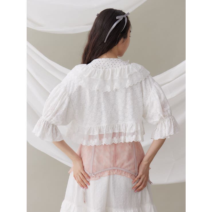 スカラップfrillボレロ | merry jenny | 詳細画像13 