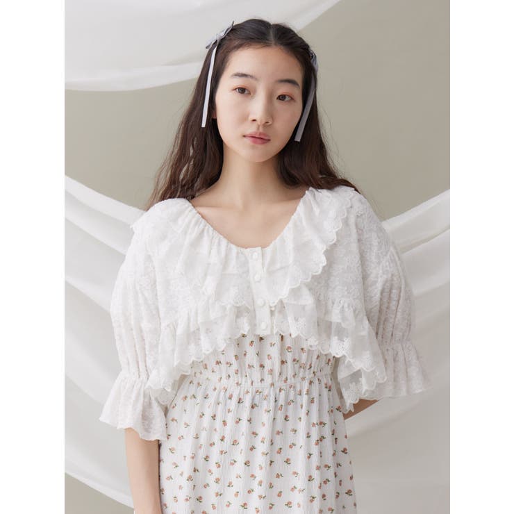 スカラップfrillボレロ | merry jenny | 詳細画像2 