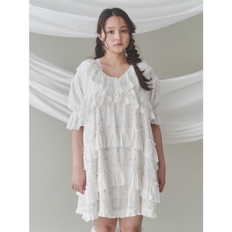 スカラップfrillボレロ | merry jenny | 詳細画像3 