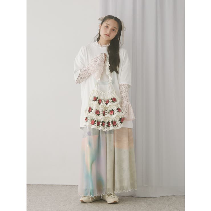 dreamingメッシュフレアスカート | merry jenny | 詳細画像19 