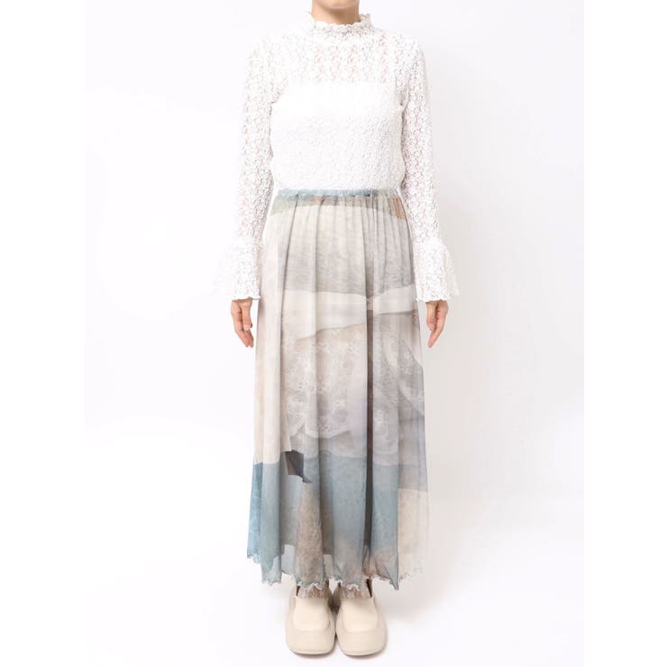 dreamingメッシュフレアスカート | merry jenny | 詳細画像26 