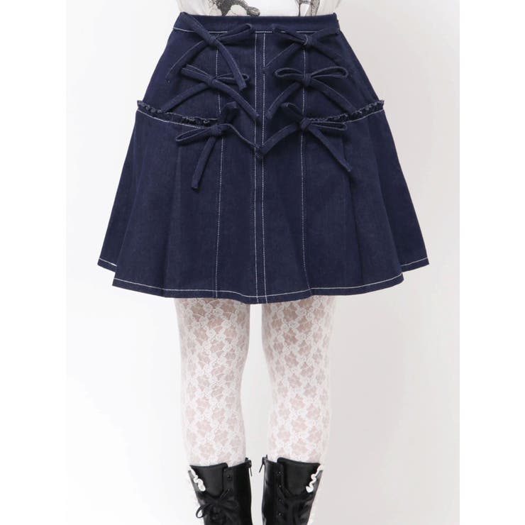 リボンリボンプリーツミニスカート | merry jenny | 詳細画像31 