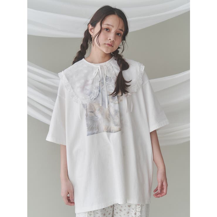 シアージャガードつけ襟 | merry jenny | 詳細画像10 